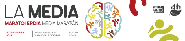 El 1 de octubre se abren las inscripciones para la 44ª edición de la Media maratón de Vitoria-Gasteiz