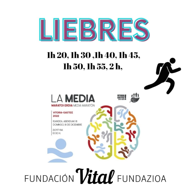 LIEBRES CONFIRMADAS PARA LA 44 MEDIA MARATÓN VITORIA-GASTEIZ 