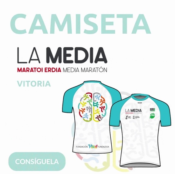 Consigue tu camiseta de la 44ª edición de la Media maratón de Vitoria-Gasteiz 