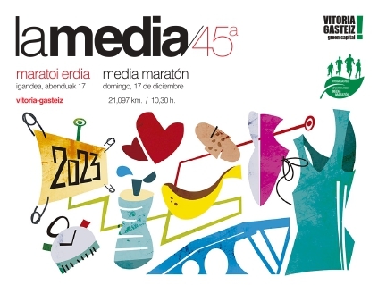Abiertas las inscripciones para la 45ª edición de la Media Maratón de Vitoria-Gasteiz