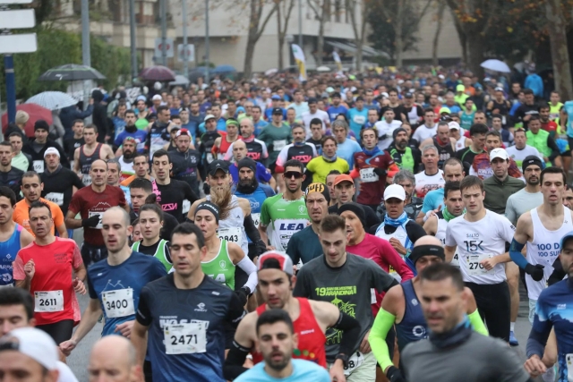 Urko Herrán y Jone Zabaleta,  vencedores de la 46ª edición de la Media maratón de Vitoria-Gasteiz