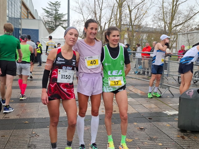 Urko Herrán y Jone Zabaleta,  vencedores de la 46ª edición de la Media maratón de Vitoria-Gasteiz2
