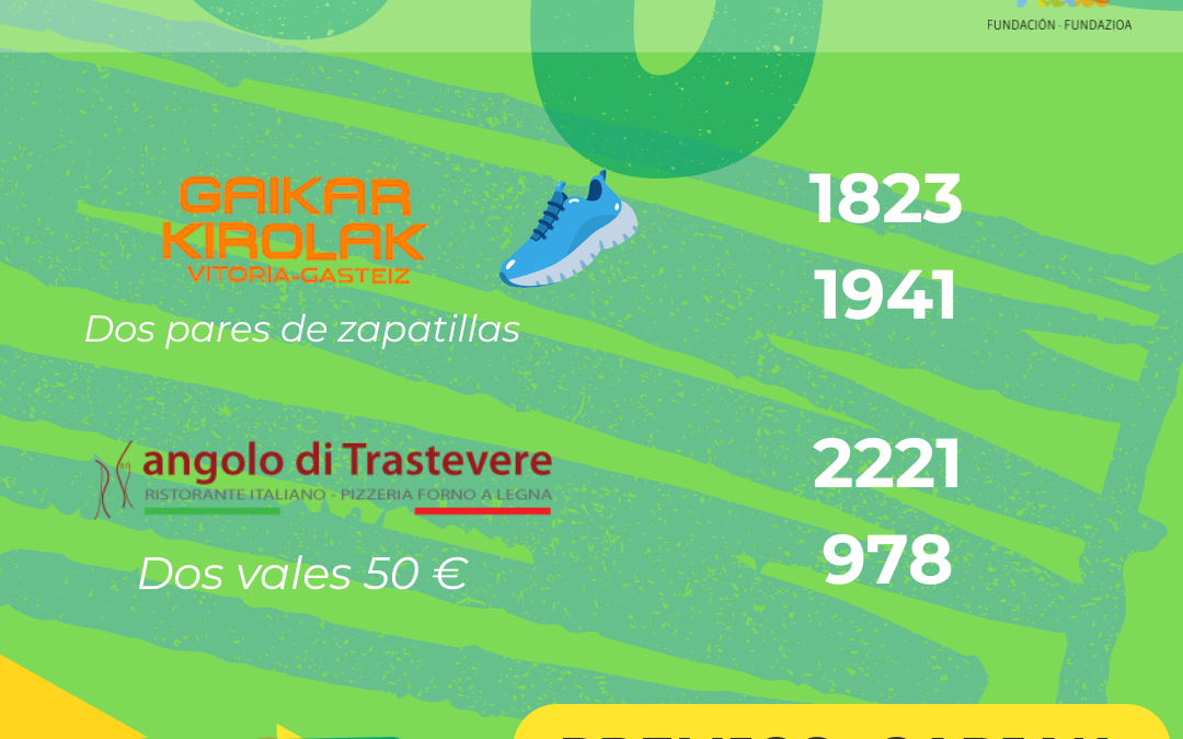 Dorsales premiados en la Media maratón VG 2025